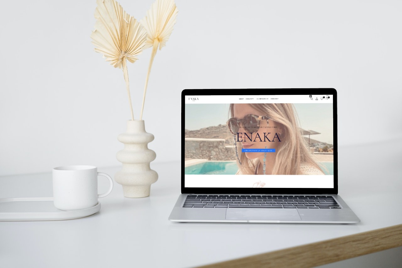 Création site e-commerce Enaka Paris